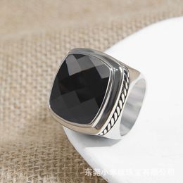 2024 Designer David Yuman Jewellery Bracelet Xx Similar Popular Square 20mm Large Ring with Hot Selling Style