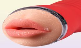Male Masturbator Realistic Oral Sex 3D Deep Throat and Sex Vagina Male Masturbation Stimulating Pocket Pussy Oral Vaginal Sex Toys8754129