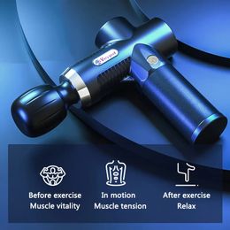 Mini Massage Gun Pocket Muscle Meridian Relaxation Massager Neck Cream FG012 240115