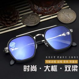 2024 Luxury Designer CH Sunglasses for Women Chromes Glasses Frames Mens New Fashion Large Flat Eye Heart Eyeglass Frame Ladies Unisex Eyewear B66K