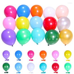 Party Decoration 200 Pcs/lot Latex Balloon Helium Round BalloonsThick 5inch White Rose Red Pink Wedding Birthday Ballon