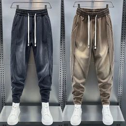 Autumn Men Harem Pants Joggers Sweatpants High Quality Brand Loose Male Trousers Fashion Outdoor Casual Clothing Cargo Pants 240115