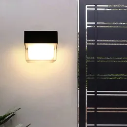 Wall Lamps Modern Outdoor Lights 1300LM 3000K LED Porch Light Exterior MaBlack IP65 Waterproof