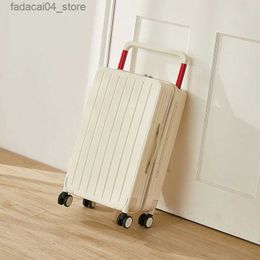 Suitcases Travel Luggage Case Spinner Suitcase Rolling Luggage Case 22 24 26 inch Travel Suitcase with Wheels Trolley Luggage Bag Valises Q240116