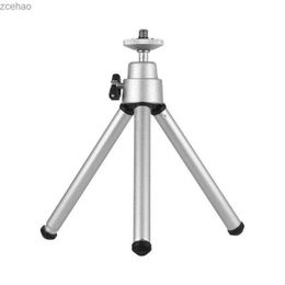 Tripods Portable Webcam Tripod Lightweight Mini Webcam Tripod For CameraWebcam Desktop Tripod Holder Table StandL240115