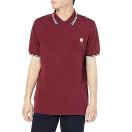 designer polo Brand Embroidery quality mens polo shirts Shirts Designer fashion polo shirts Stripe Standing Embroidered Collar Cotton Fashion Mens Women Polo ISTJ
