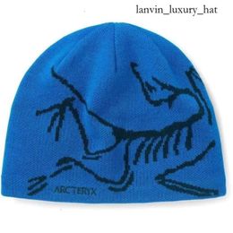 Bone Bird Hat Arcterys Hat Brand Ancestor Hat Arc Hat Arc Hat Men Arcterxy Hat Men's Windproof and Fashionable White Fox Hat Chrome 6480