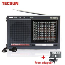 Radio Tecsun R9700dx Fm Stereo Mw Sw 110 Band Receiver Builtin Speaker Dual Conversation External Antenna Jack & Earphone Jack