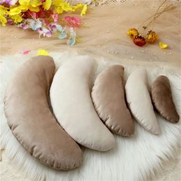 born Pography Accessories Pillow Props Girl Boy Moon Shape Baby Poshoot Studio A2UB 240115