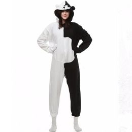 Danganronpa Dangan Ronpa Monokuma Monomi Bear Fleece Onesie Pyjama Costume Halloween Carnival Party Clothing Cartoon Jumpsuit Slee2445