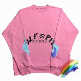 Men's Hoodies Sweatshirts Foam Print Pink Sunday Service Holy Spirit CPFM.XYZ Sweatshirts Women Men Crewneck Hoodiesephemeralew