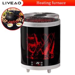 Multi Functional Household Electric Heater Barbecue Type Grill Electric Stove Energy-Saving Grill Indoor Heater