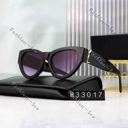 Ysl Sunglasses Yslity Classic Luxury Sunglasses for Women Designer Cat-eye Glasses Sheet Men's Street Photo Uv400 Protection Sunglasses 43JD