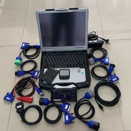 Ready to use! Truck Tool Dearborn Protocol Adapter DPA5 Diagnostic Tool With 480g SSD +CF31 I5 4G Laptop For Heavy Duty Truck