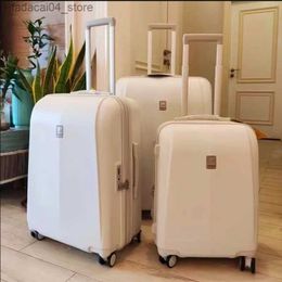 Suitcases Luggage Women's trolley case Men's universal wheel 20 password suitcase 24 Silent Q240115