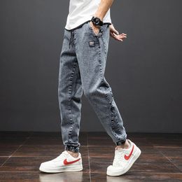 Pantaloni da jogging casual con coulisse estivi Harlem giapponesi Harajuku streetwear da uomo Cargo da uomo 240113