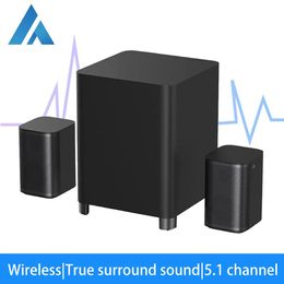 Speakers Fengmi 2.1Channel Home Theater Speaker Expand to 5.1 Channel Wireless Stereo Surround Sound Subwoofer for 4K laser Projector