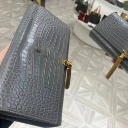 Designer Alligator Leather shoulder bags handbags clutch lady cowhide Tassel handbag messenger Crocodile Envelop women cross body bag Fashion pure 2024 luxury