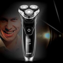 High Quality Electric Shaver Waterproof Fast Charging Men's Shaver Rechargeable Electric Razor Beard Trimmer Shaving Machine240115