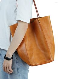 Waist Bags Genuine Leather Female Portable Shoulder Bag 2024 Summer Women's Large Capacity All-Match Tote