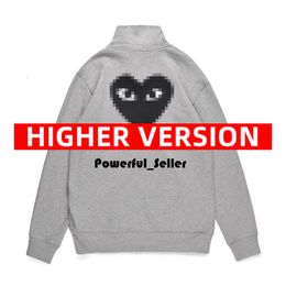 Women's Hoodies & Sweatshirts Play Commes Jumpers Des Garcons Letter Pullover Red Heart Hoodie Commes Hoodie Garcons Hoodie Eyes Red Heart Hoodie 5808