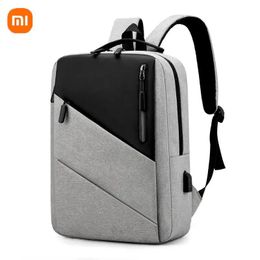 Bags Xiaomi Travel 15.6" Laptop Backpack Business Slim Durable with USB Charging College School Notebook Computer Bag for Men Women