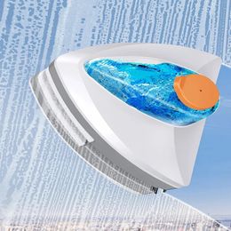 Spazzola magnetica per lavavetri DoubleSide Scarico automatico dell'acqua Tergicristallo per la pulizia dei vetri Strumenti domestici 240116