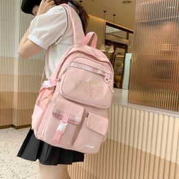 School Bags Fashion Trend Women's Backpack Youth Girls For Male Student Outdoor Travel Leisure Large Capacity Laptop