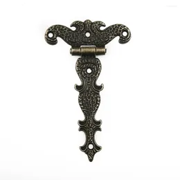 Kitchen Storage Ornament Hinges Decorative Elements Replace Retro Screws Zinc Alloy Antique Box Bronze BuBrand Suitable