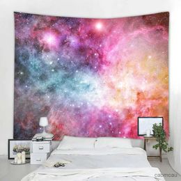 Tapestries Black and white moon Mandala tapestry Bohemian style decoration wall hanging bedroom starry scene starlight art home