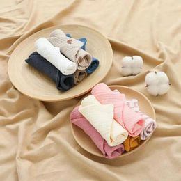 Blankets 5pcs Muslin Towel Cotton Gauze Baby Blanket Saliva For Borns Bathing Feeding Face Washcloth