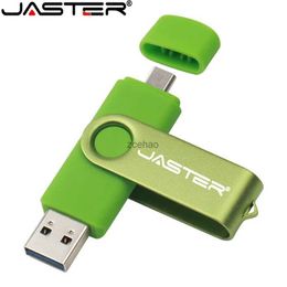 USB Flash Drives JASTER TYPE-C High Speed USB Flash Drive OTG Pen Drive 256GB 128GB 64GB USB Stick 32GB Pendrive Flash Disc for Android Micro/PC