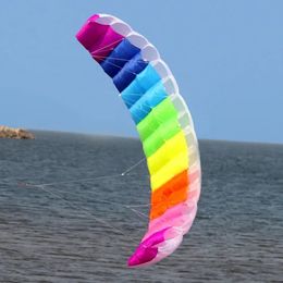 VENDO Kitesurf/surf con parafoil a doppia linea da 2,7 m, così emozionante e ottimo volo 240116