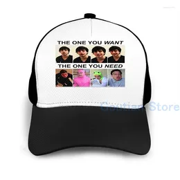 Ball Caps Fashion Filthy Frank Joji The One You Want Need Basketball Cap Men Women Graphic Print Black Unisex Adult Hat