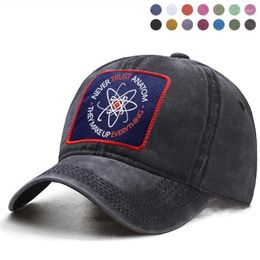 Ball Caps Never Trust An Atom They Make Up Everything Science Baseball Cap Dad Solid Trucker Snapback Bone Hat Casquette Woman Berets
