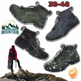 Designer shoes Men Breathable Mans Womens Mountaineering Shoe Aantiskid Hiking Wear Resistants Training sneaker trainer runners Casual