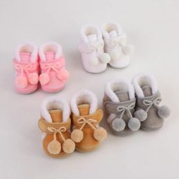 First Walkers Winter Baby Shoes 0-12 Months Soft Sole Toddler Children's Plus Velvet Thickened Cotton Anti-slip