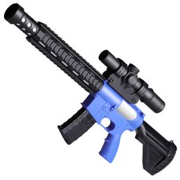 Child Soft Bullet Toy Gun Blaster Shooting Toy Manual Launcher G36C M416 Model For Boys Birthday Gifts Outdoor Games