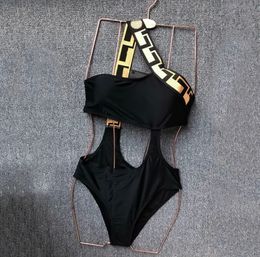 Bikinis Women Bikini Sets Swimwear Sexy Designer Swimsuit Bikini One-piece High Quality Swimwear Backless Cut-out One-piece Swimsuit Womens Swimsuit 754