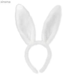 Headbands Easter Adult Children Cute and Comfortable Hairband Rabbit Ear Headband Dress Costume Bunny Ear Hairband Hair Accessories #YY YQ240116