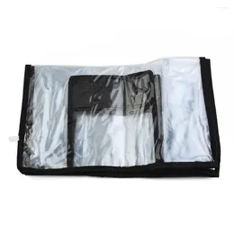 Storage Bags Practical Durable Luggage Cover Protector Transparent Black Travel Waterproof Anti-scratch Baggage Case