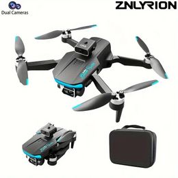 With 2 Batteries S132 Drone With GPS Positioning, One-Key Takeoff, Dual HD Cameras, Optical Flow Positioning, Four-Way Obstacle Avoidance, LED Night Lights Perfect gift.