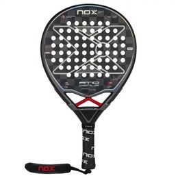 Nox At10 Genius Agustin Tapia Padel Racket /Tennis Racket 3K Carbon Fiber with EVA SOFT Memory Paddle High Balance Power Surface 240116