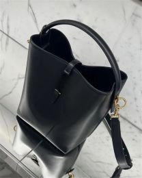 NEW Designer Bag Shiny Leather bucket bag Shoulder Bags Women bags crossbody tote 2-in-1 mini Purse high quality Luxurys handbags