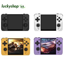 POWKIDDY RGB30 Retro Pocket 720 x 720 4 Inch Ips Screen Builtin WIFI RK3566 OpenSource Handheld Game Console Childrens Gifts