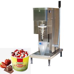 Small Fruit Ice Cream Blending Mixer Machine/swirlice cream blender