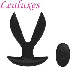 Sex Toy Massager Remote Control Anal Plug Vibrator for Woman Silicone Vibrating Butt Male Prostate Massager Dilator Adult Toys