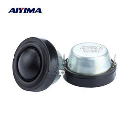 Portable Speakers AIYIMA 1.25 Inch Dome Silk Tweeter Speaker Units 8 Ohm 50W Wide Frequency Strong Magnetic Treble Mini Loudspeaker 34MM 2PCS YQ240116