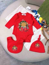 Brand infant jumpsuits Cute animal newborn baby Crawling suit Size 52-100 high quality boys girls bodysuit Neck and hat Jan10