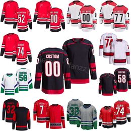 Team Hockey 77 Tony DeAngelo Jerseys Kids Men Women 7 Dmitry Orlov 74 Jaccob Slavin 58 Michael Bunting 32 Antti Raanta 52 Pyotr Kochetkov 82 Jesperi Kotkaniemi Sport